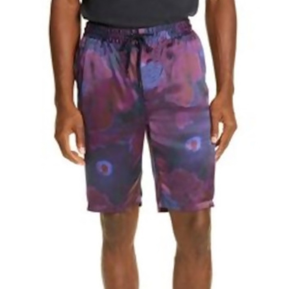 PRESIDENT'S BERMUDA NEWTRIPOLI PSYCHO
FLOWER POPLIN SHORTS size small